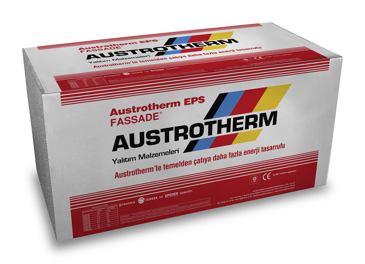 EPS ISI Yalıtım Levhası 3 cm Kalınlık14 Kg/m2 0,24m3/Pk