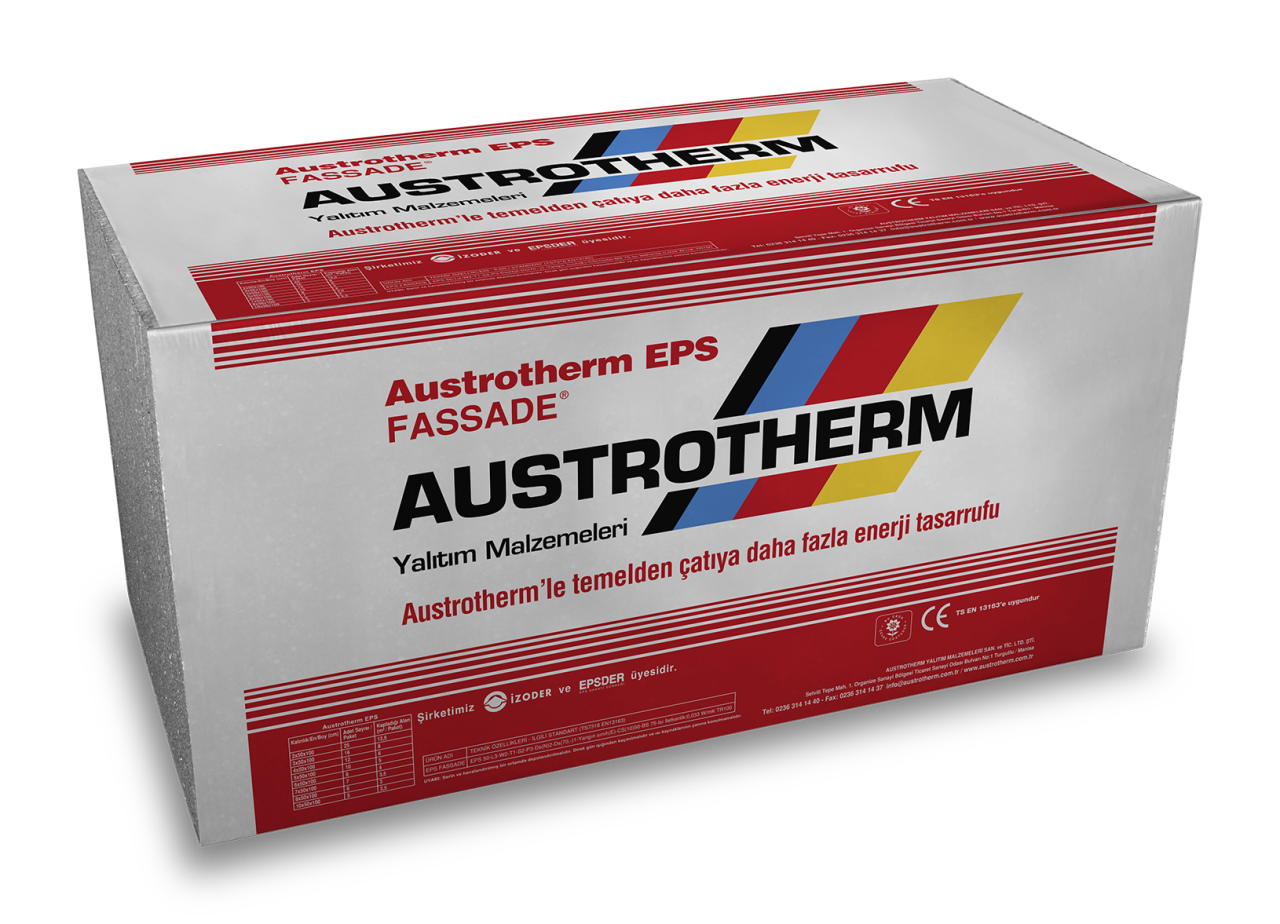 EPS ISI Yalıtım Levhası 3 cm Kalınlık14 Kg/m2 0,24m3/Pk