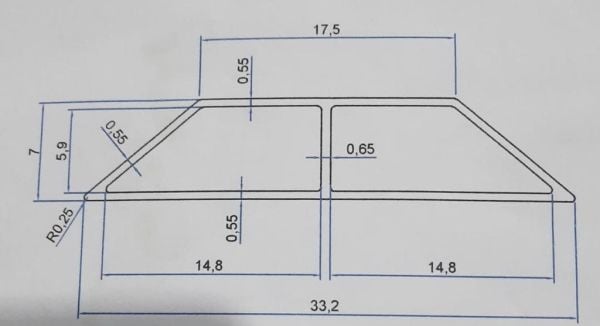 Ano Çıtası 7mmX3m