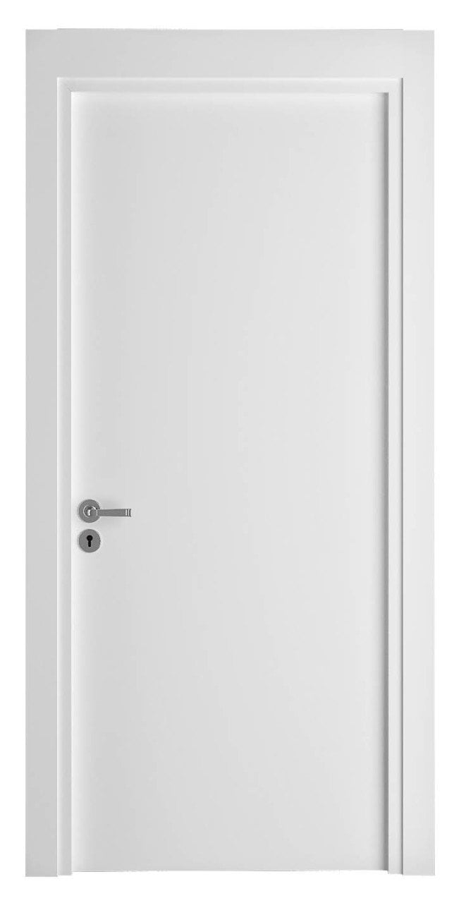 Melamine Faced WC Door White