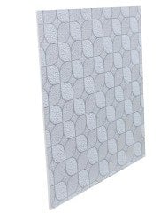 Asma Tavan Alçı Panel Küre Gri 3,6 m2/Paket