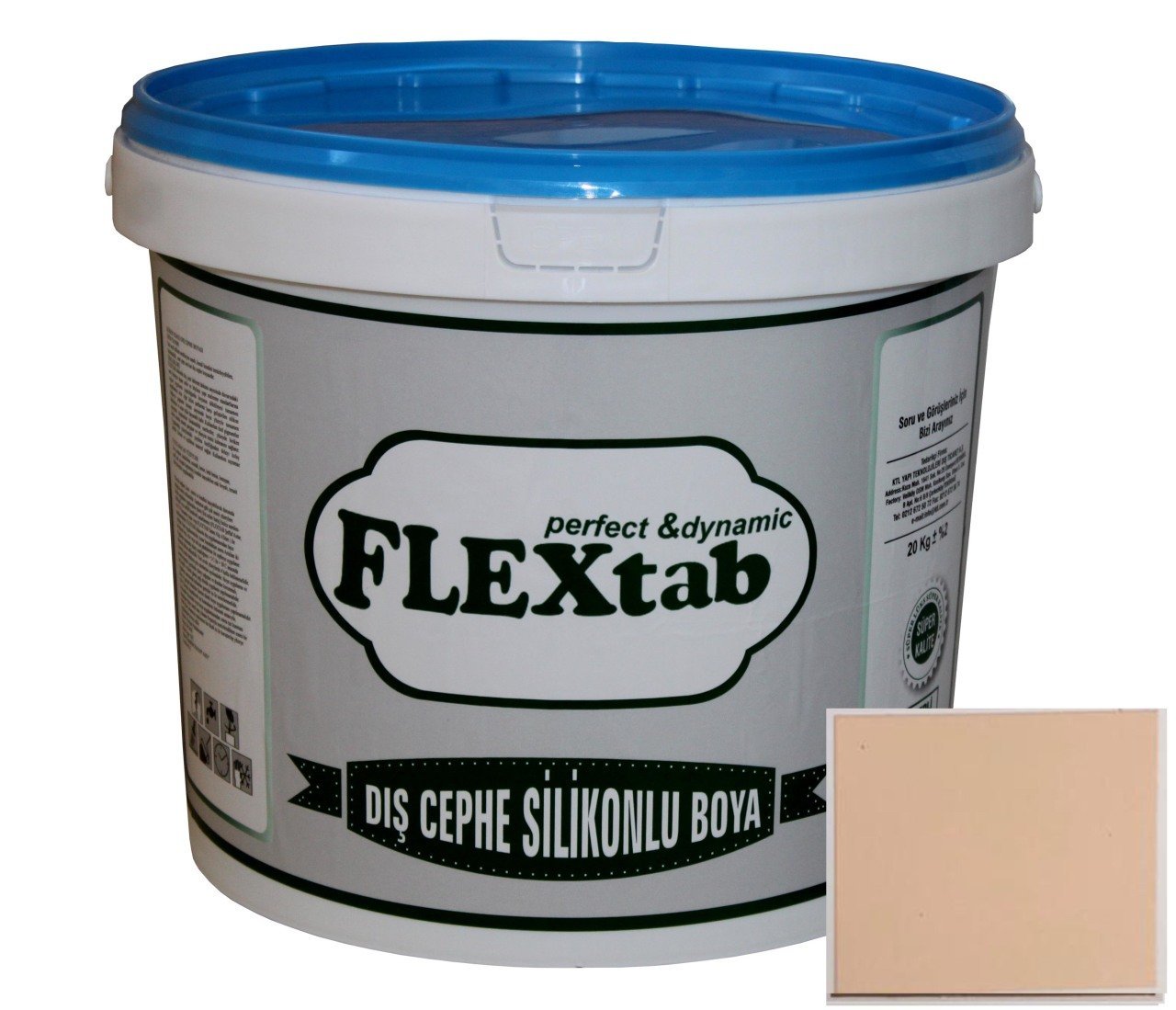 Silikonlu Dış Cephe Boyası Kumru M 2045