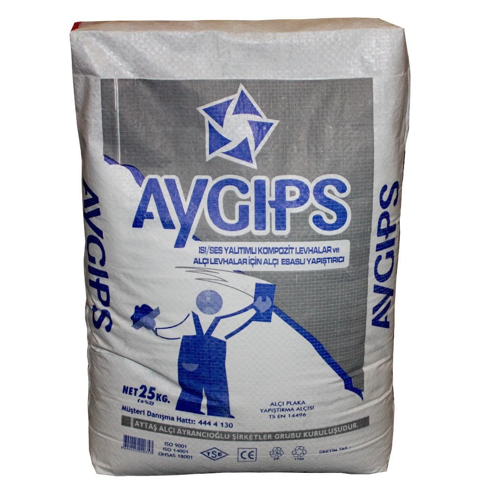 Alçı Plaka Yapıştırma alçısı