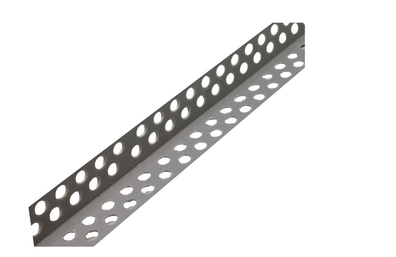 PVC Alçı Köşe Profili Sırtsız 2.7 m 100 Adet/Paket
