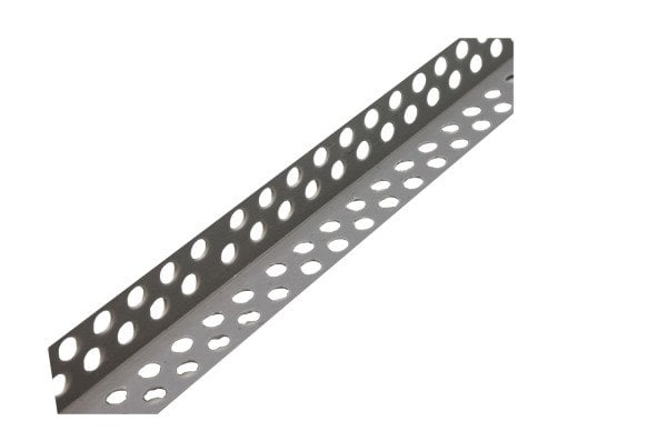 PVC Alçı Köşe Profili Sırtsız 2.7 m 100 Adet/Paket