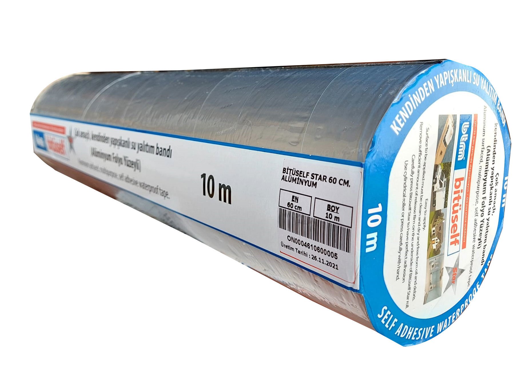 Kendinden Yapışkanlı Su Yalıtım Bandı 60CM - YEŞİL