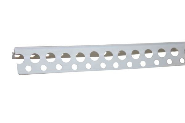 PVC Alçı Köşe Profili Sırtlı (Pahlı) 2.7 m 100 Adet/Paket